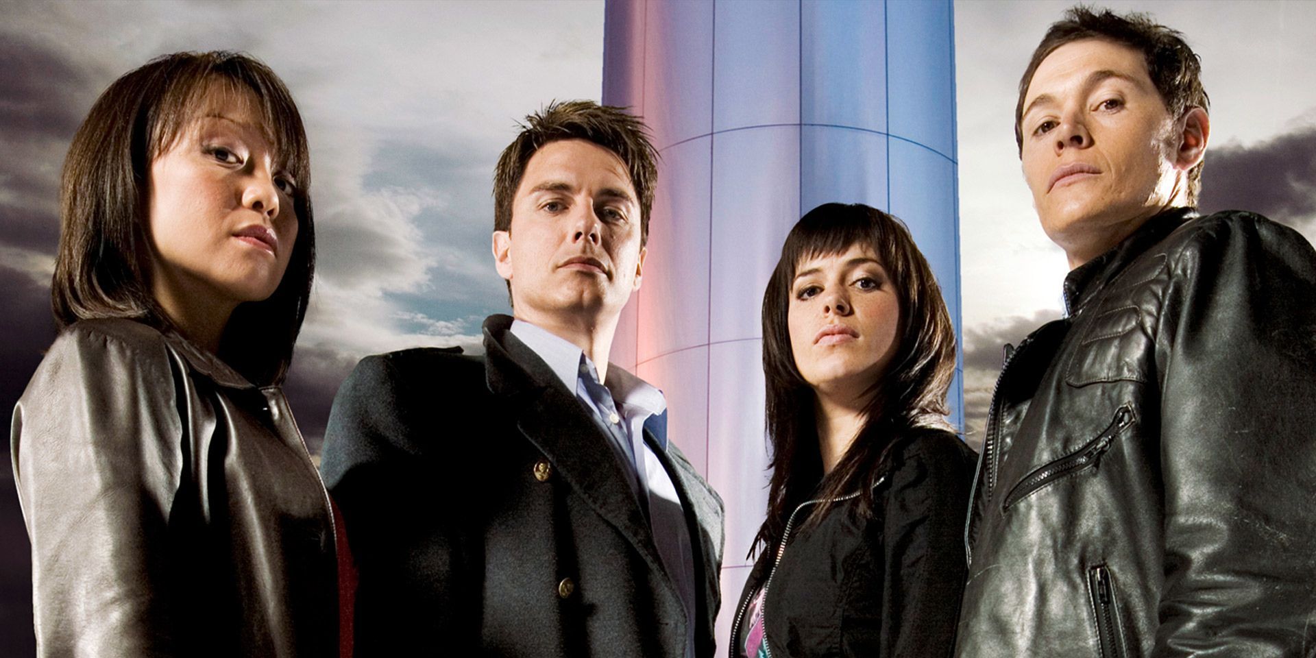 Captain Jack Harkness and the Torchwood team