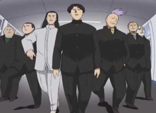 A scene featuring characters from Cromartie High School