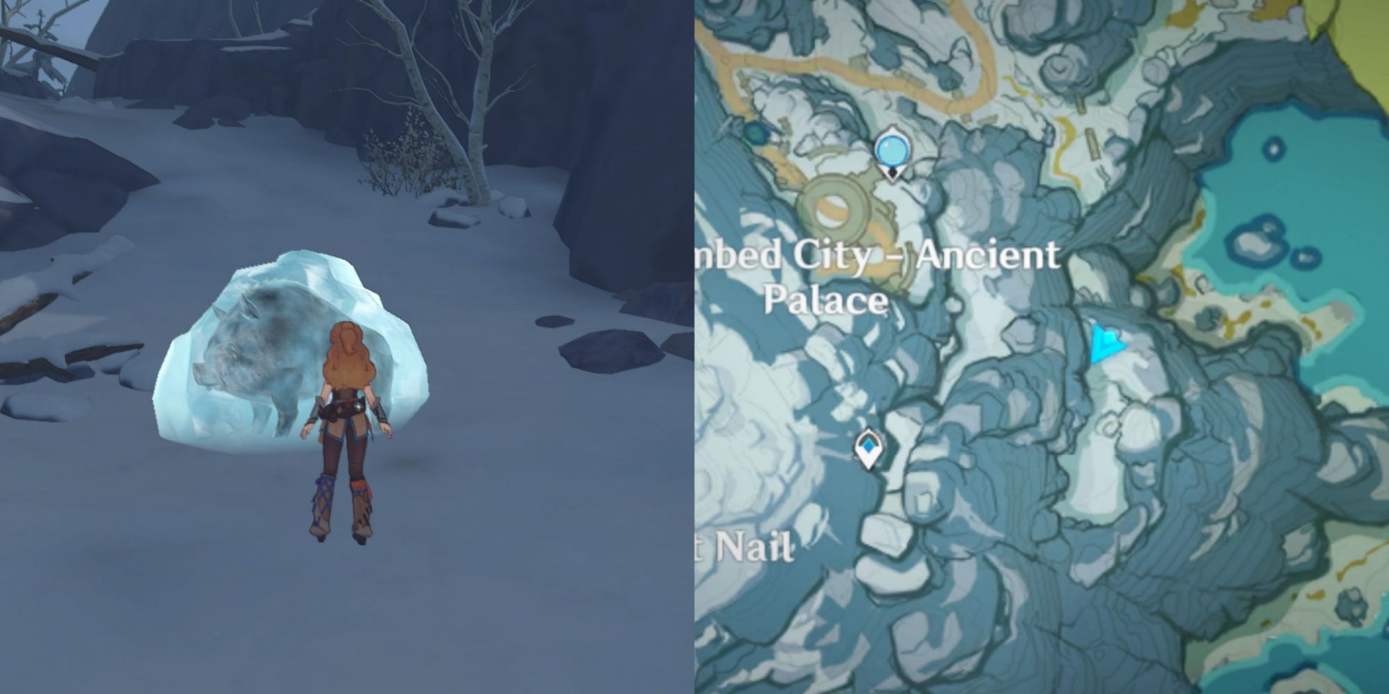 3. Snowboar Location in Genshin Impact