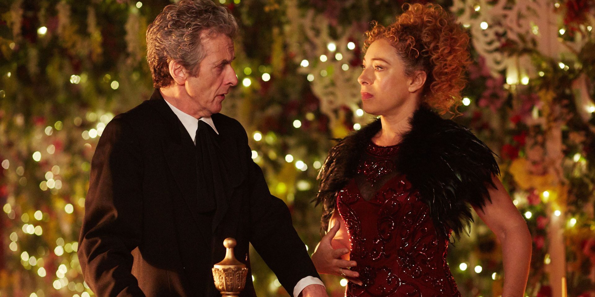 "The Husbands of River Song" Doctor Who episode with Peter Capaldi and Alex Kingston