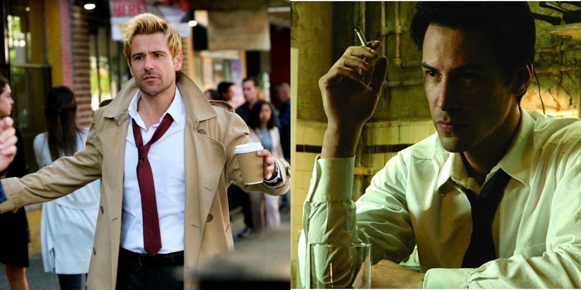 John Constantine in a movie and NBC series