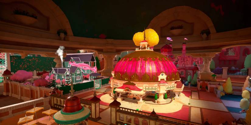 A hub world from Maquette