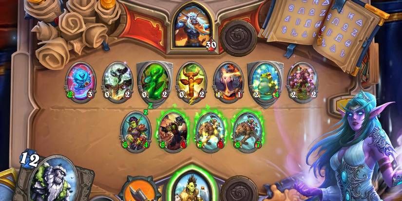 A Basic Hearthstone Match