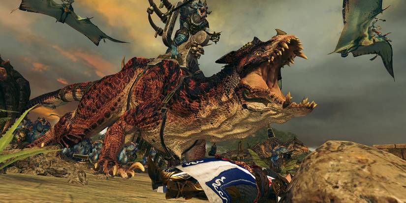 A fight in Total War Warhammer 2