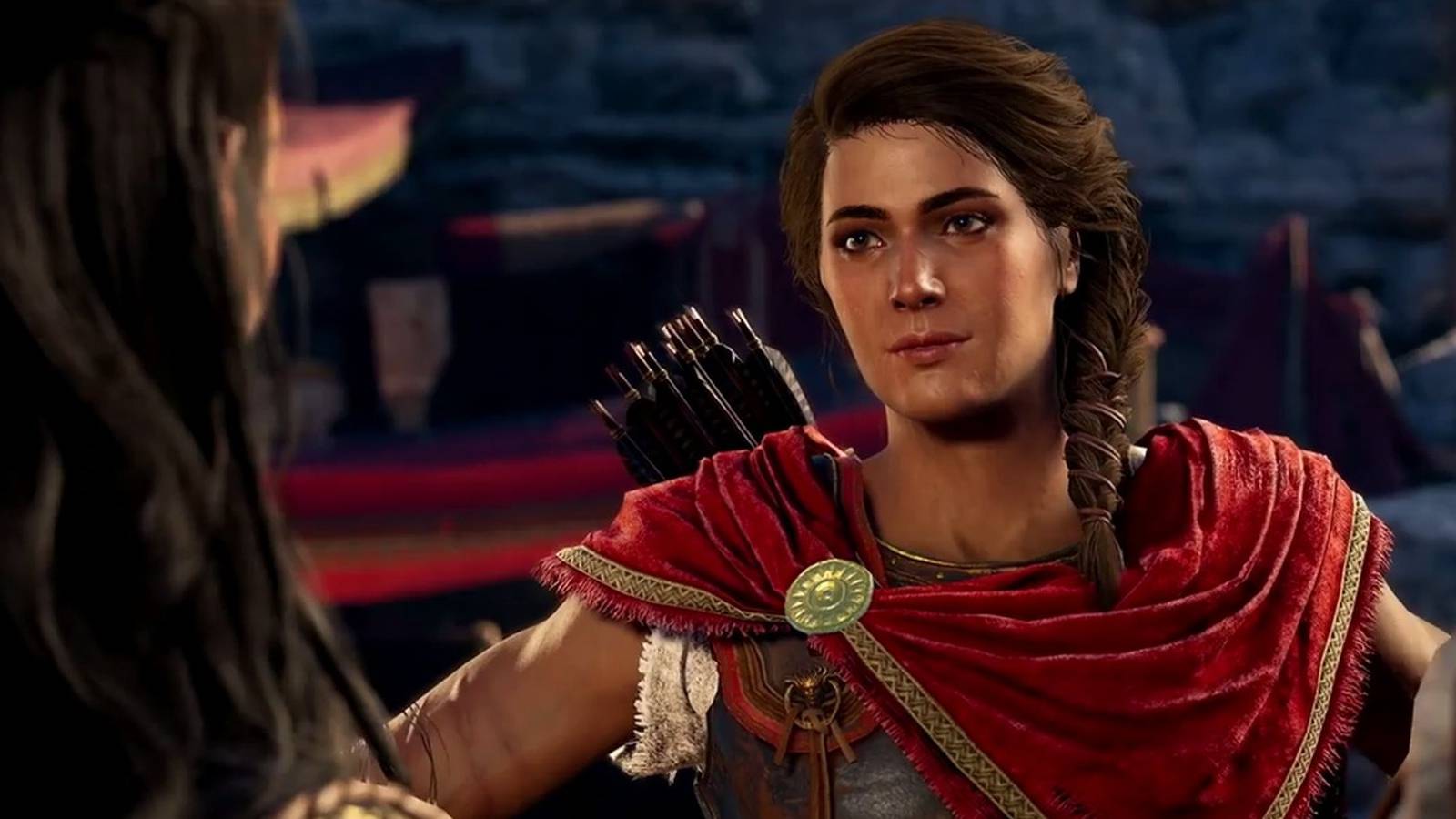 Assassin's Creed Kassandra cutscene