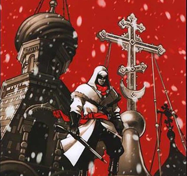 Assassin's creed comic book cover