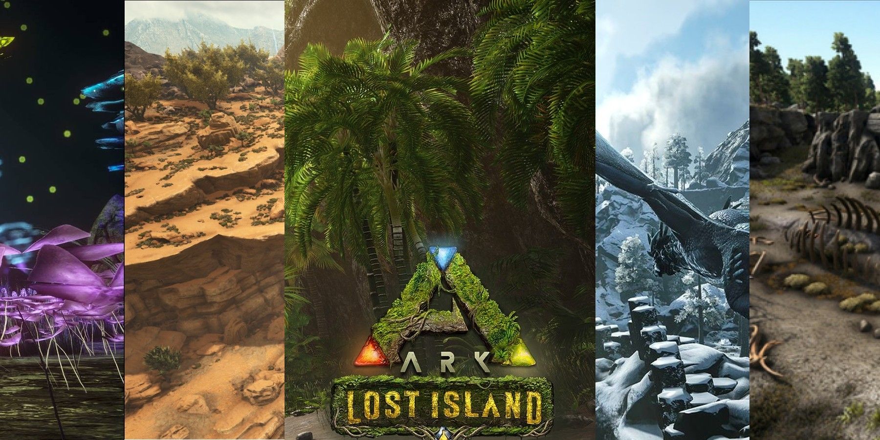 New ARK: Survival Evolved Lost Island DLC is a Blend of All Previous Maps