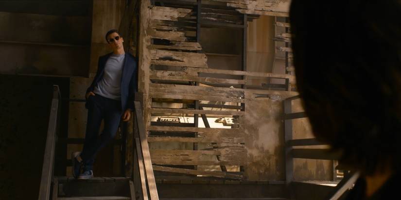 Agent Smith meeting Neo in Matrix Resurrections