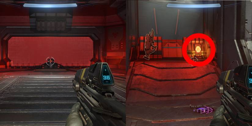 Halo Infinite Excavation Site Banished Audio Log Location circled