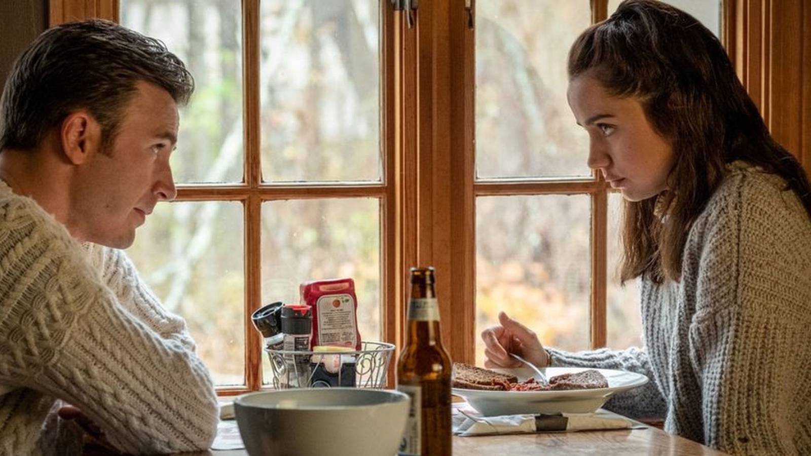 ana de armas chris evans