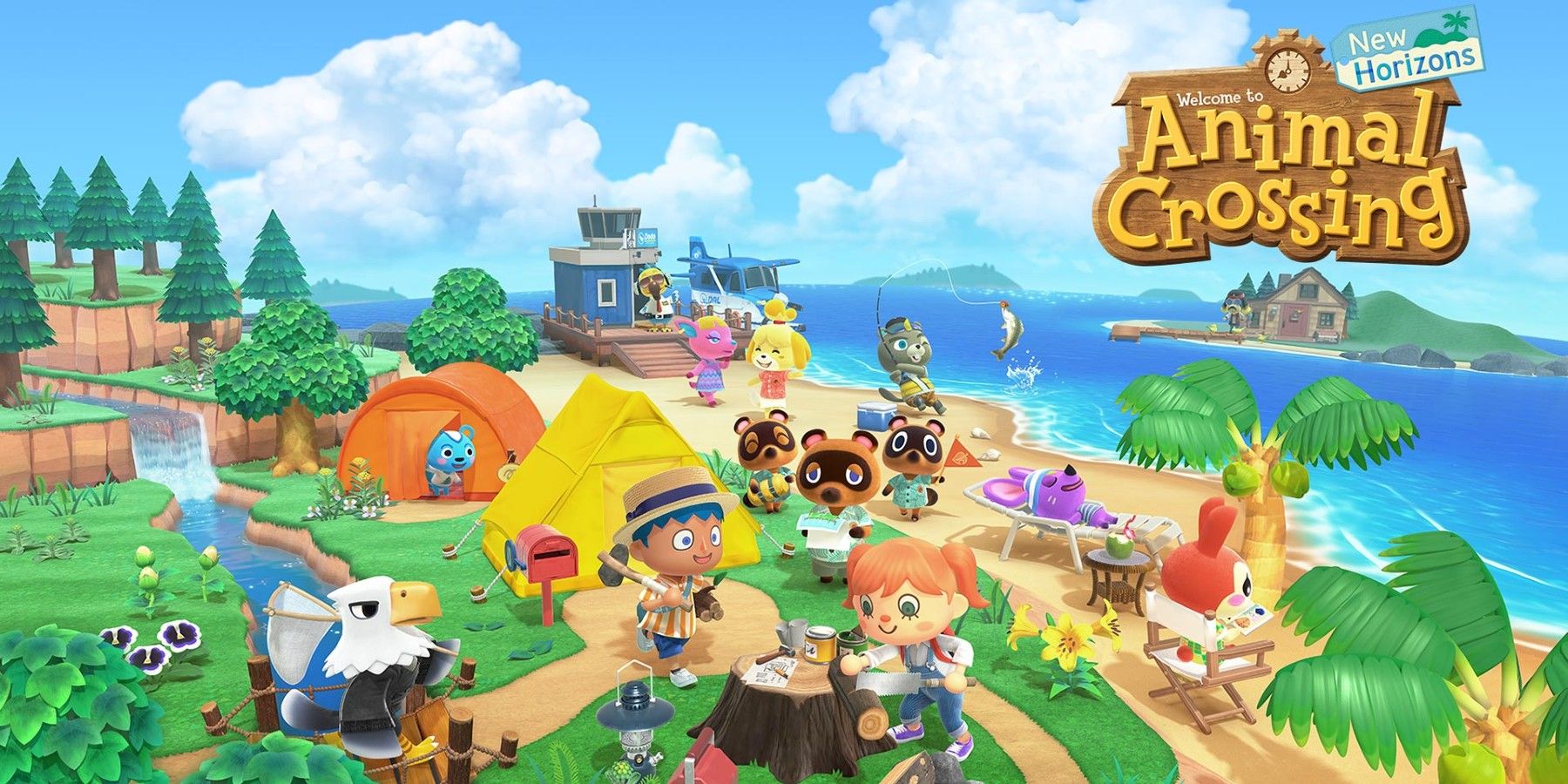 Animal Crossing New Horizons Fan Draws Every Single Villager In Massive Art Piece
