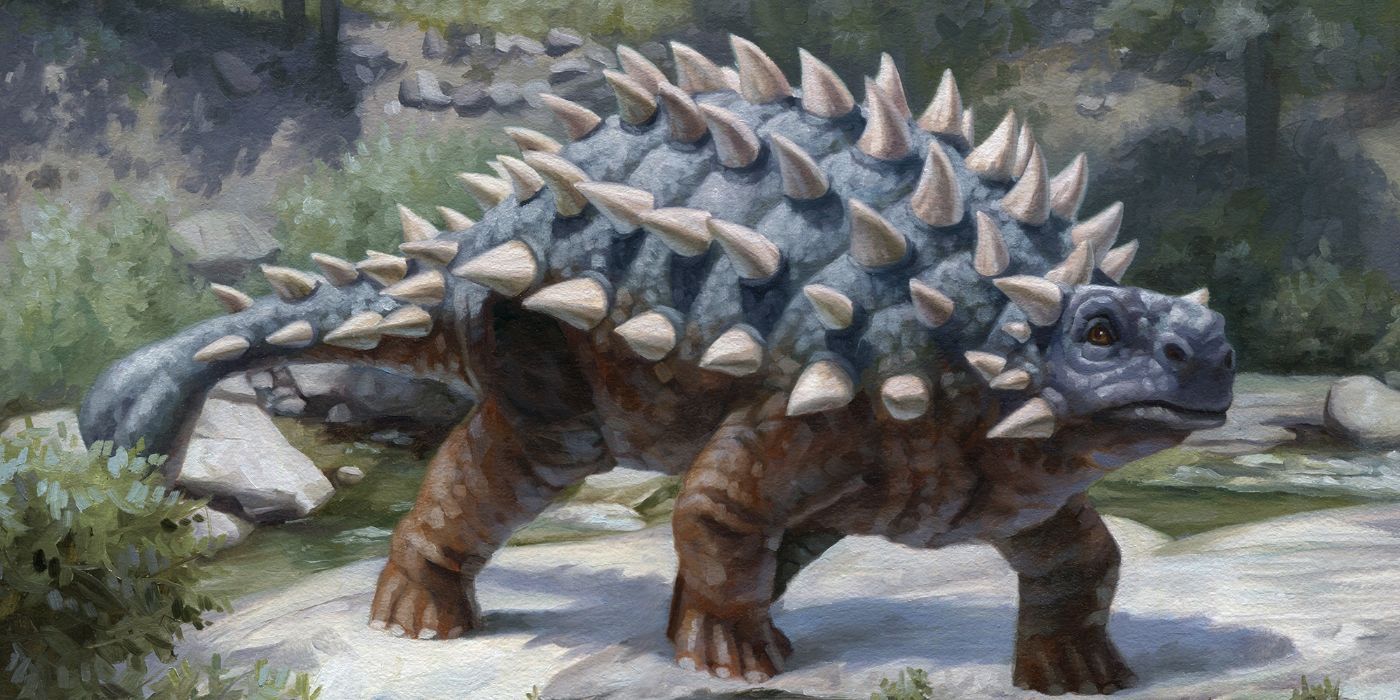 An Ankylosaurus