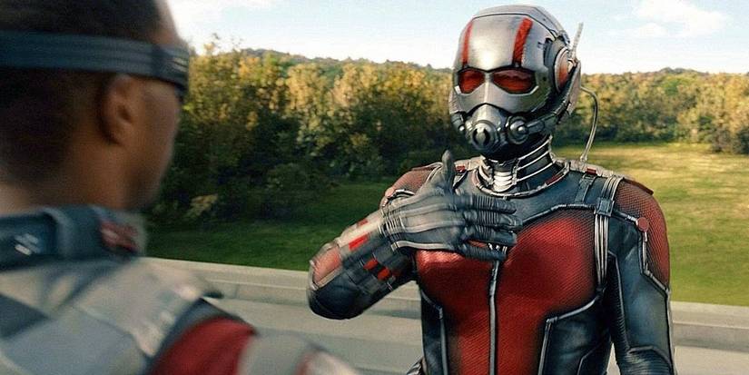 Ant-Man Falcon fight