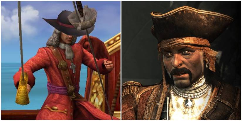 Assassin's Creed Black Flag Sid Meier's Pirates Bart Roberts Black Bart