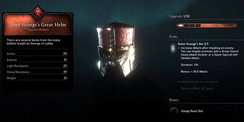 Assassin's Creed Valhalla  Saint George's Great Helm