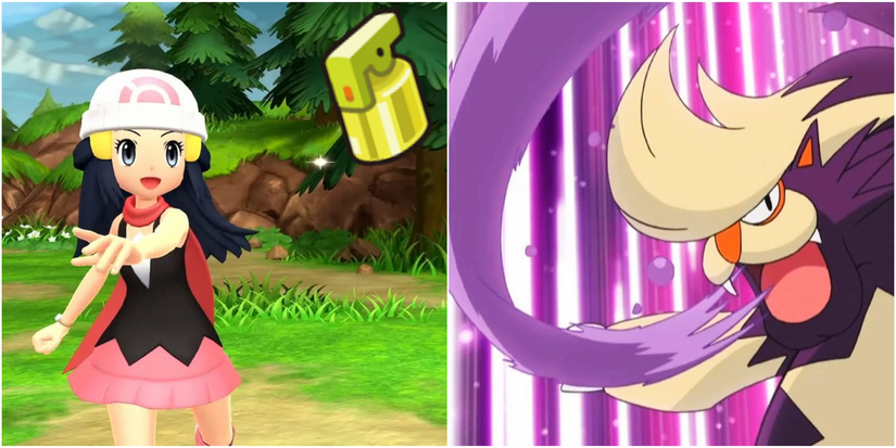 BDSP Full Heal Skuntank Using Poison Move and Trainer Using Item