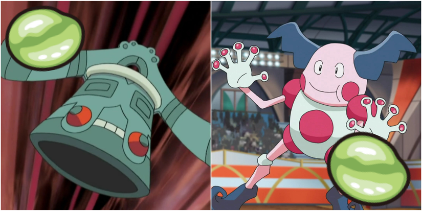 BDSP Light Clay Bronzong Charging and Mr Mime Posing