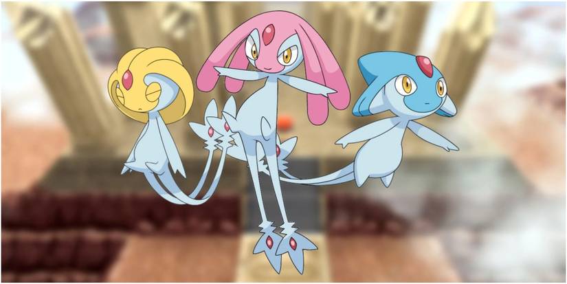 BDSP Uxie Mesprit Azelf