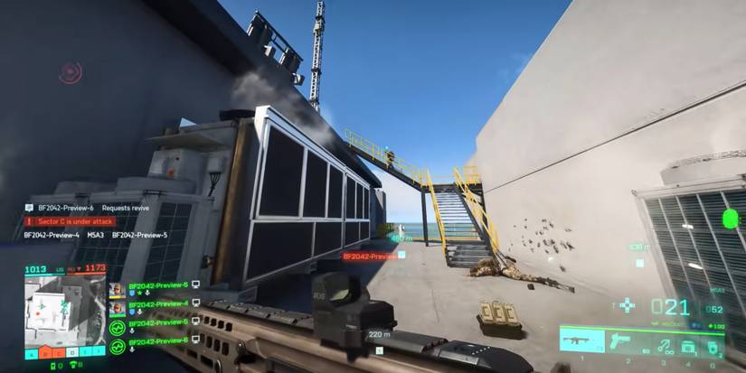 Battlefield 2042 - Ammo Crate - Gadget placed on the ground