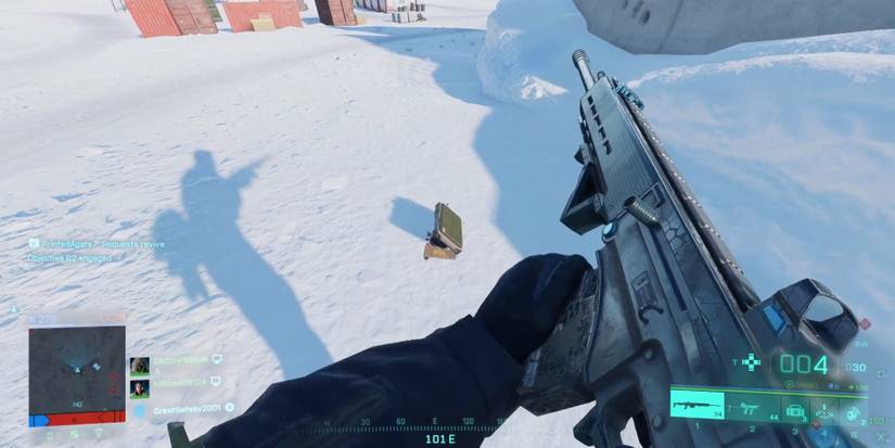 Battlefield 2042 - Insertion Beacon - Player sends out signal for the squad to spawn at a destination