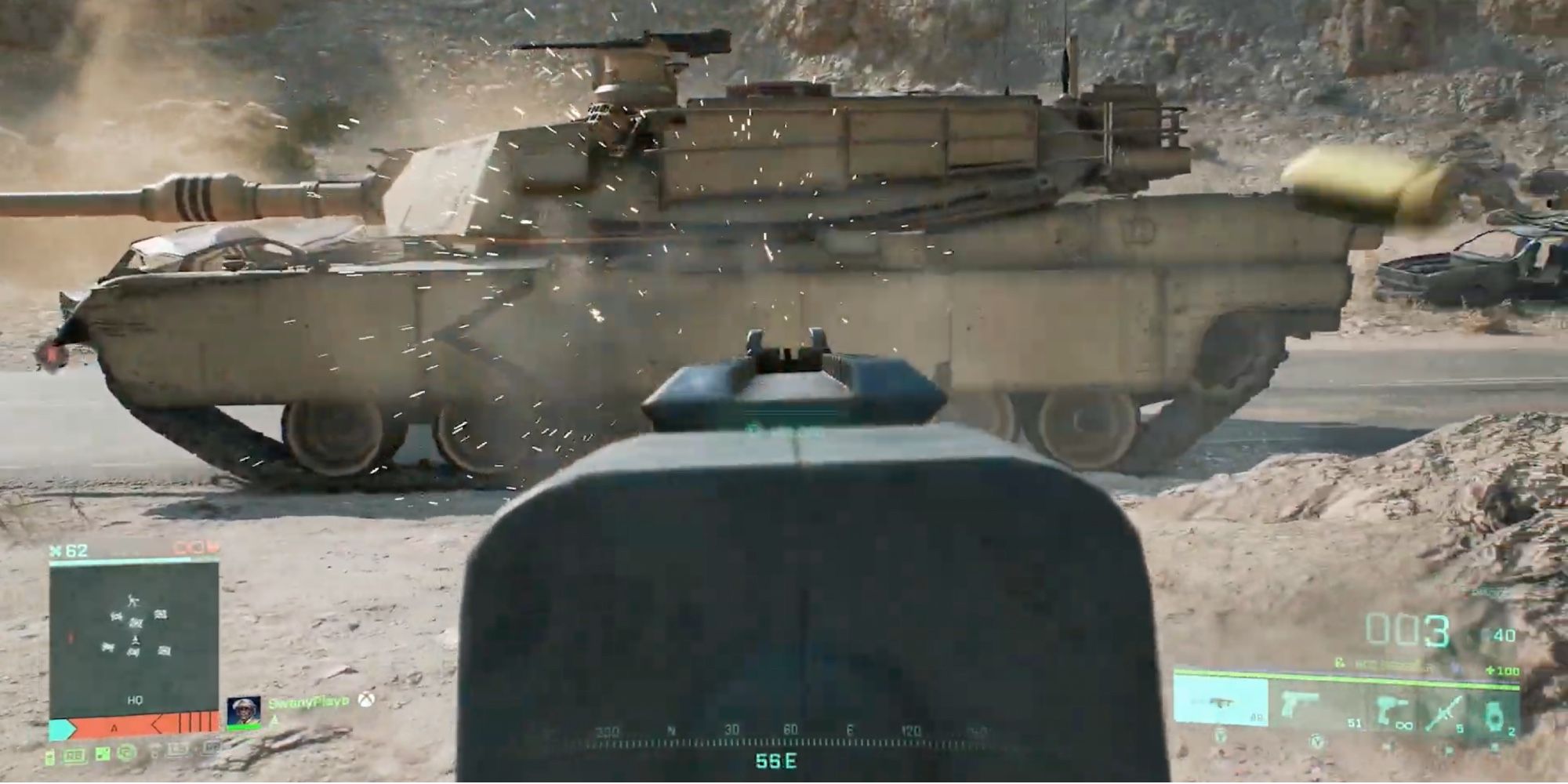 Battlefield-2042 - PP-2000 - Игрок приближается к машине