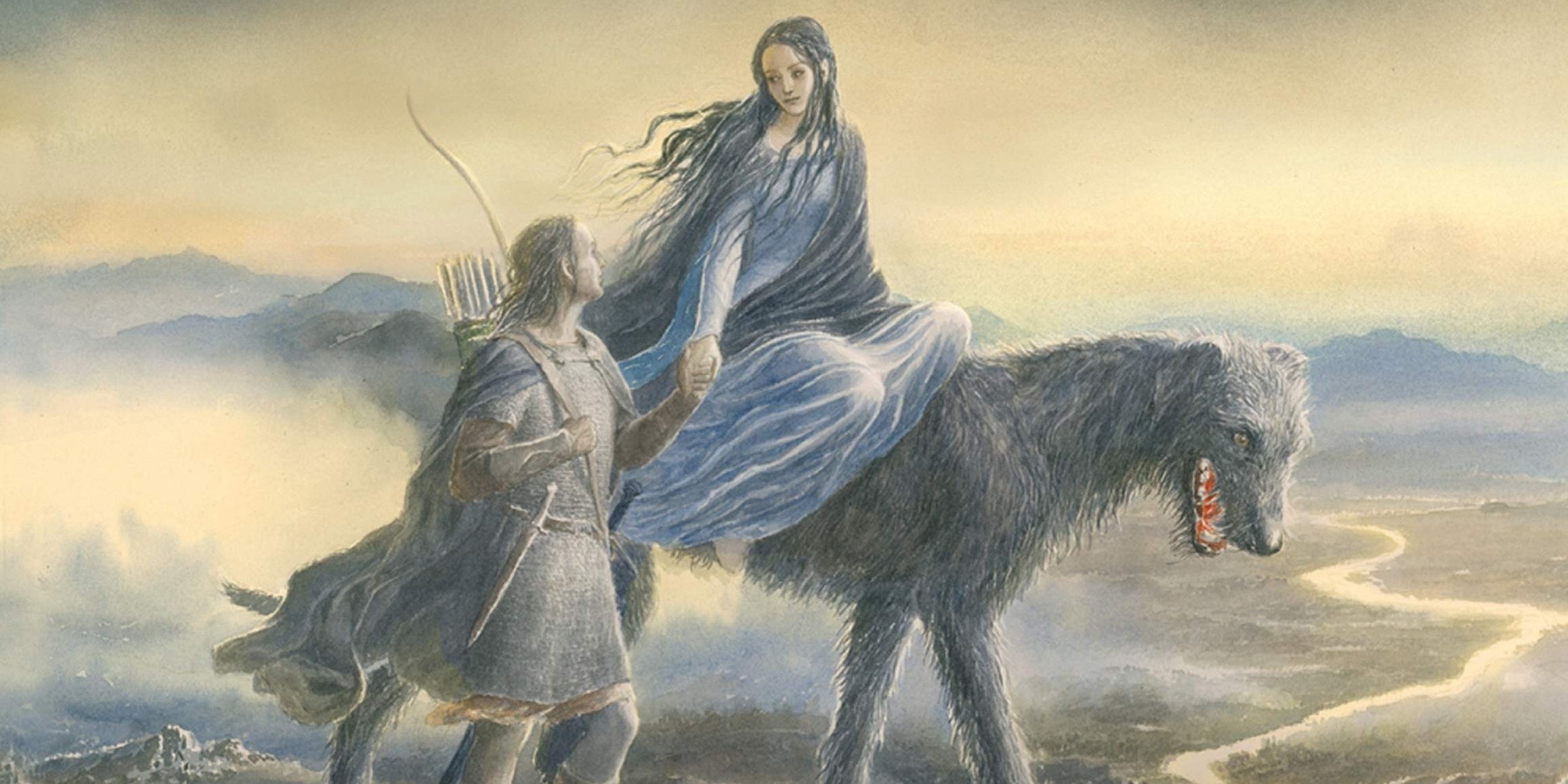 Beren, Huan, and Luthien in The Silmarillion