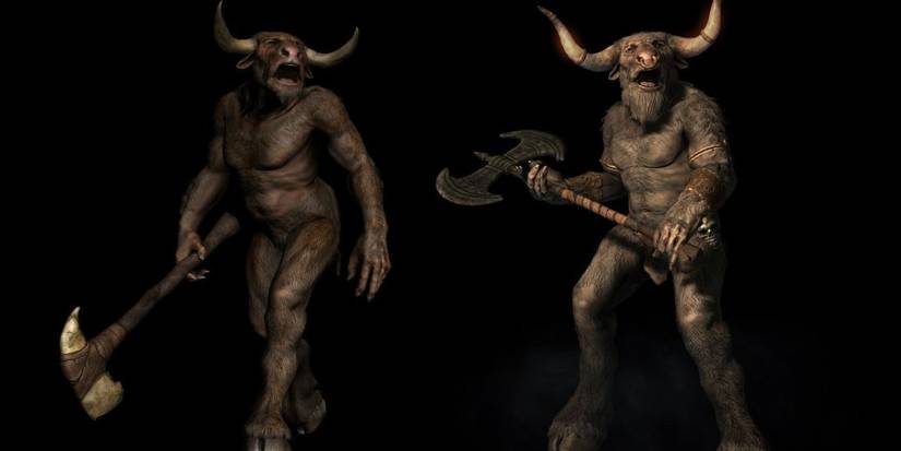 Beyond Skyrim Bruma Mod Guide Minotaur Monster Compatability