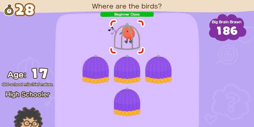 Covered Cages in Big Brain Academy Brain vs Brain