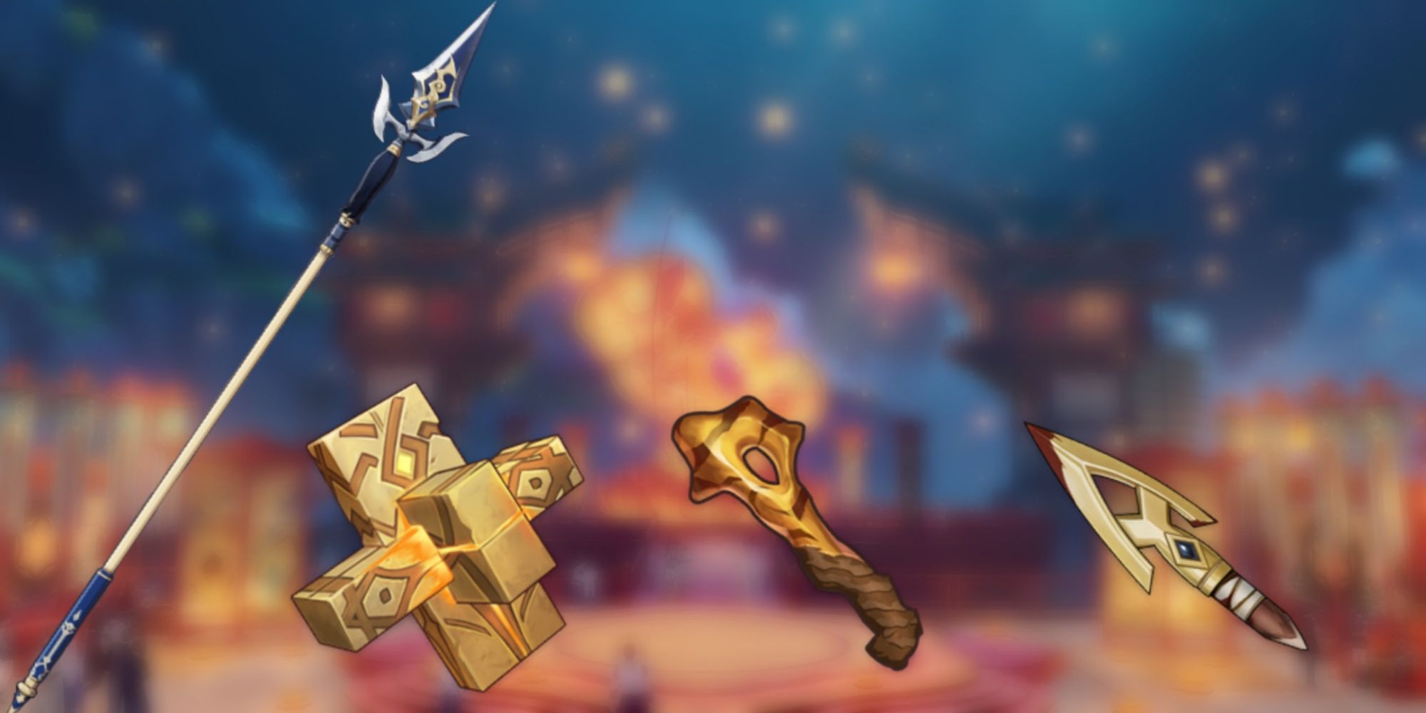 Genshin Impact Zhongli's Ascension Materials And Best Weapons