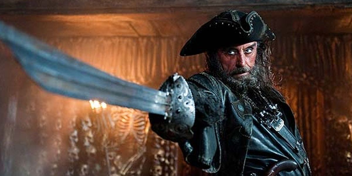 Blackbeard in Pirates of the Caribbean: On Stranger Tides