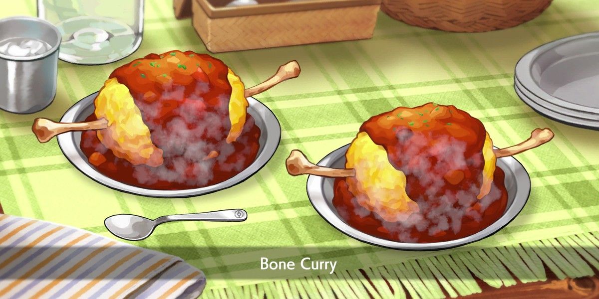 Bone curry. 
