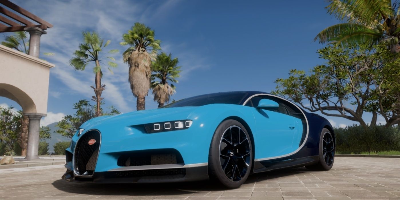 Bugatti Chiron in Forza Horizon 5