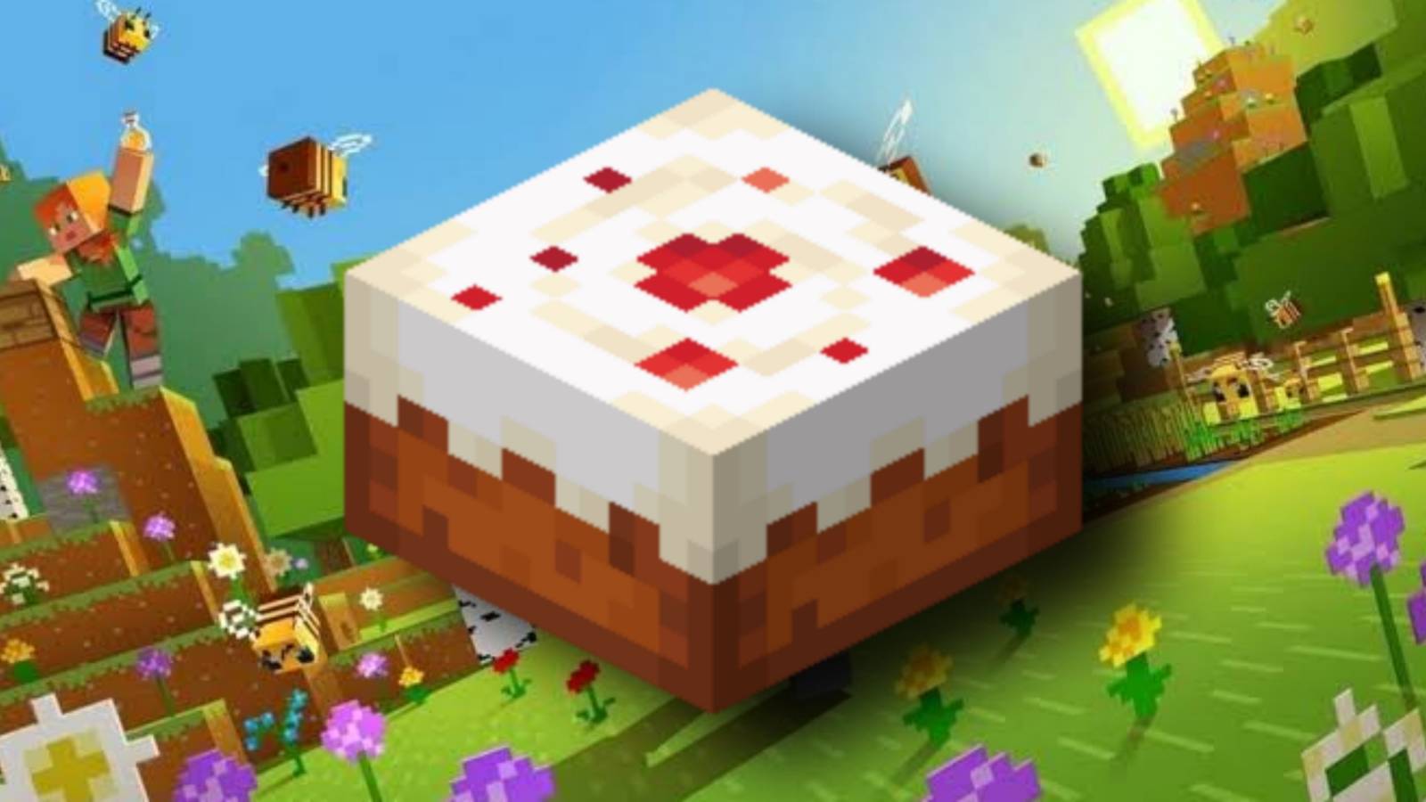 Cake in Minecraft