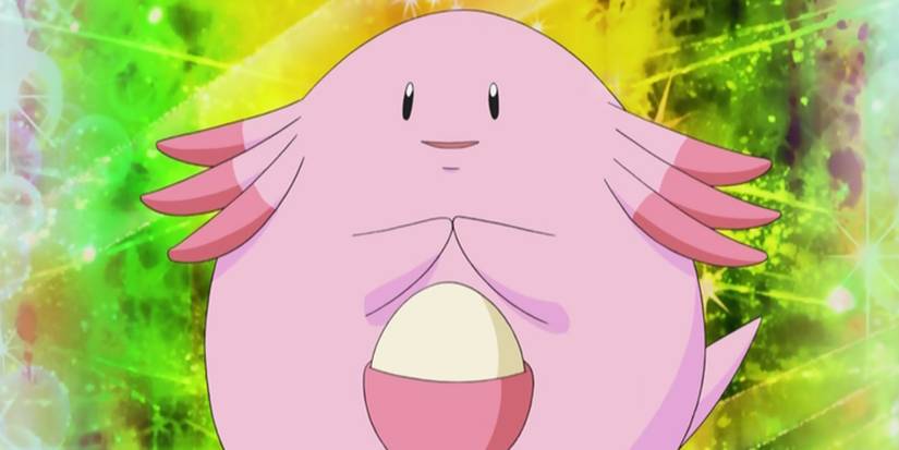 Chansey being excited