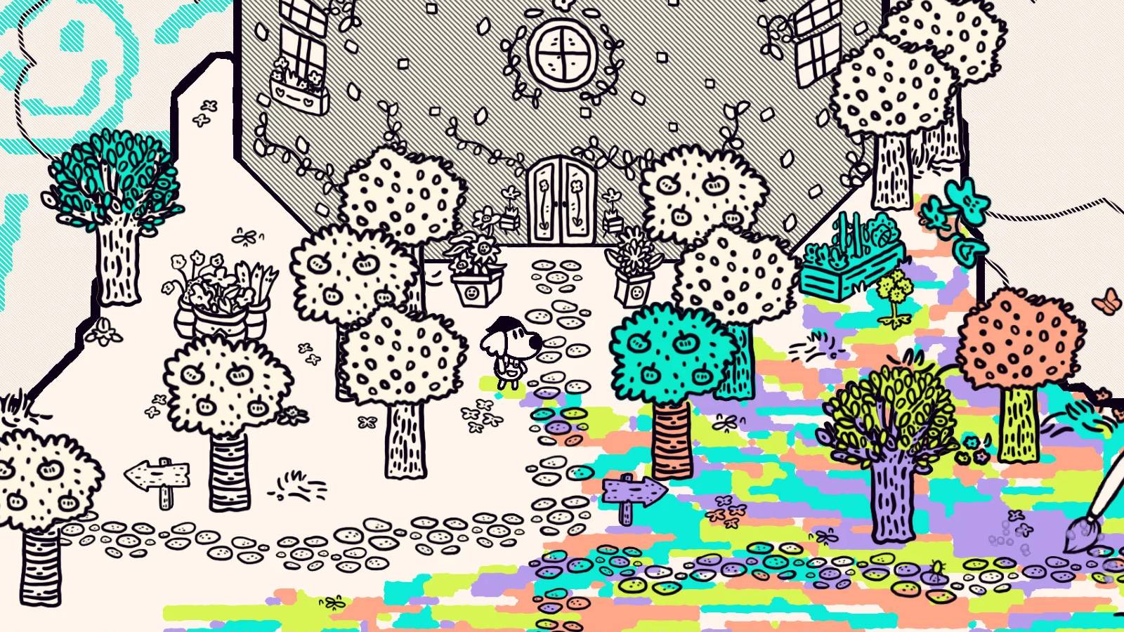 Chicory Coloring Luncheon Tower 