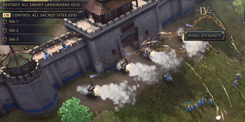 Chinese wall Age of Empires 4
