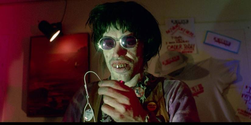 Chop Top at the radio station in The Texas Chain Saw Massacre