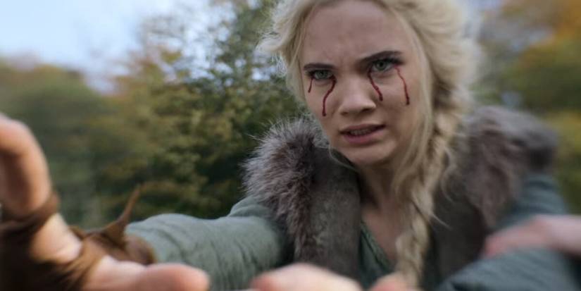 Ciri in the episode Voleth Meir