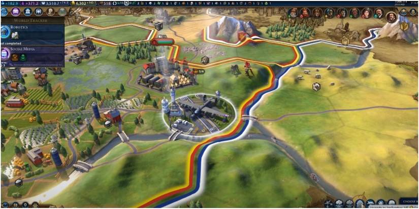 Civilization 6 Bomber Parked At An Airbase