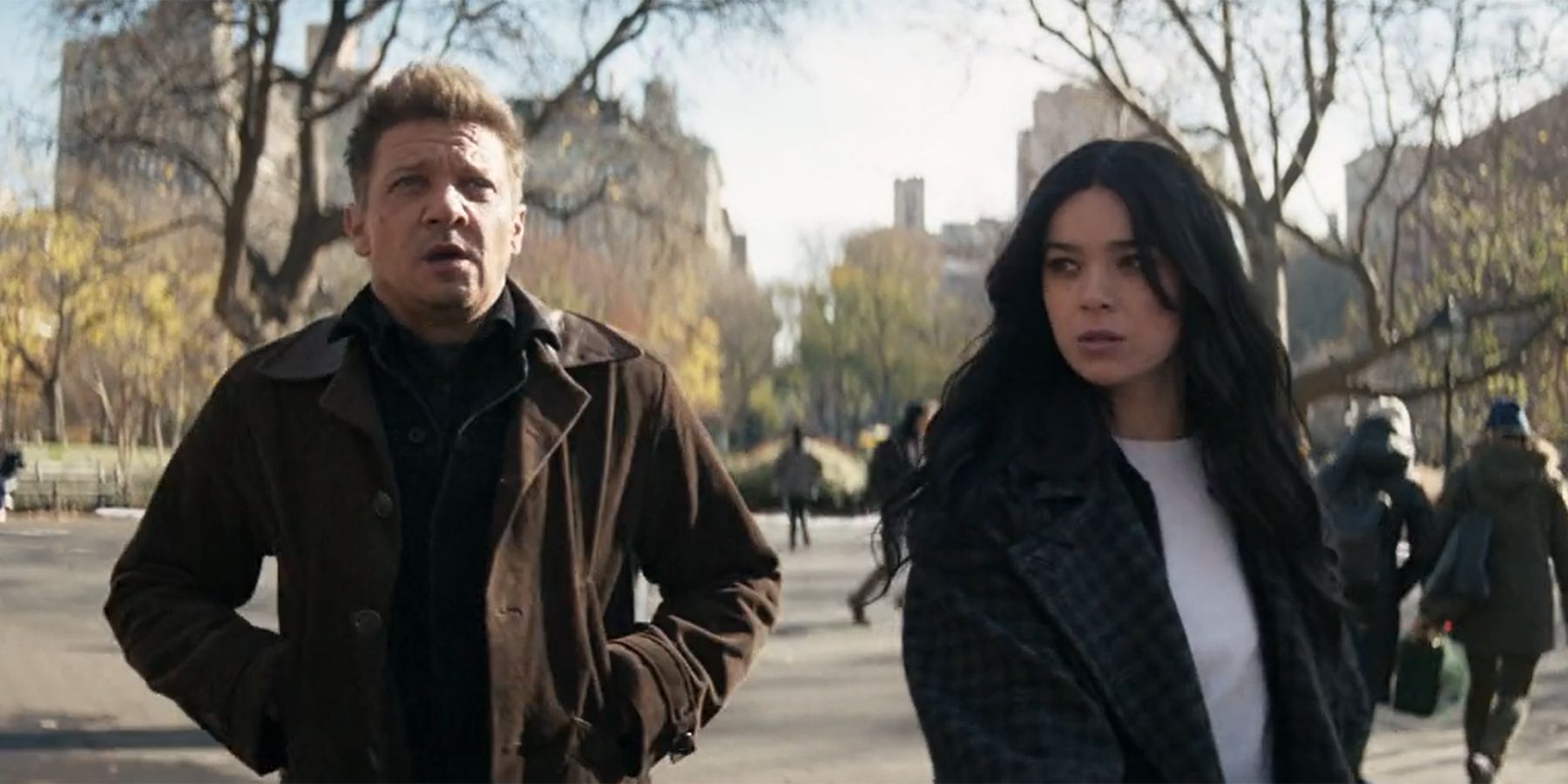 Clint Barton and Kate Bishop in episode 3 of Hawkeye