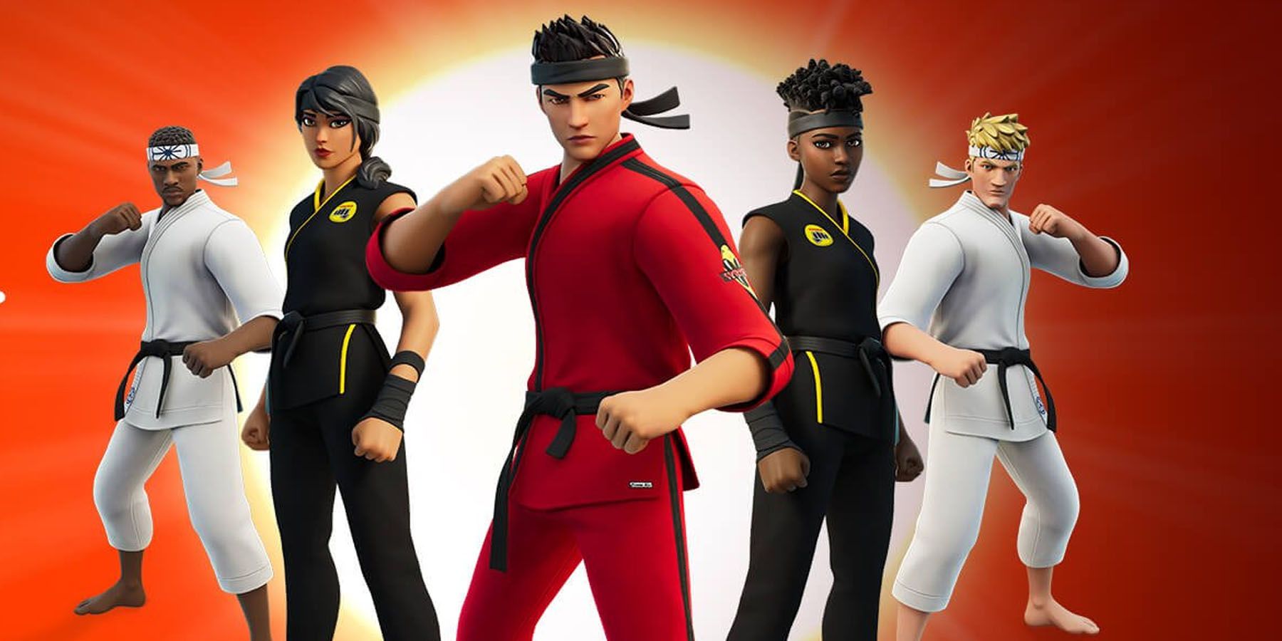 Fortnite Adds Cobra Kai Outfits