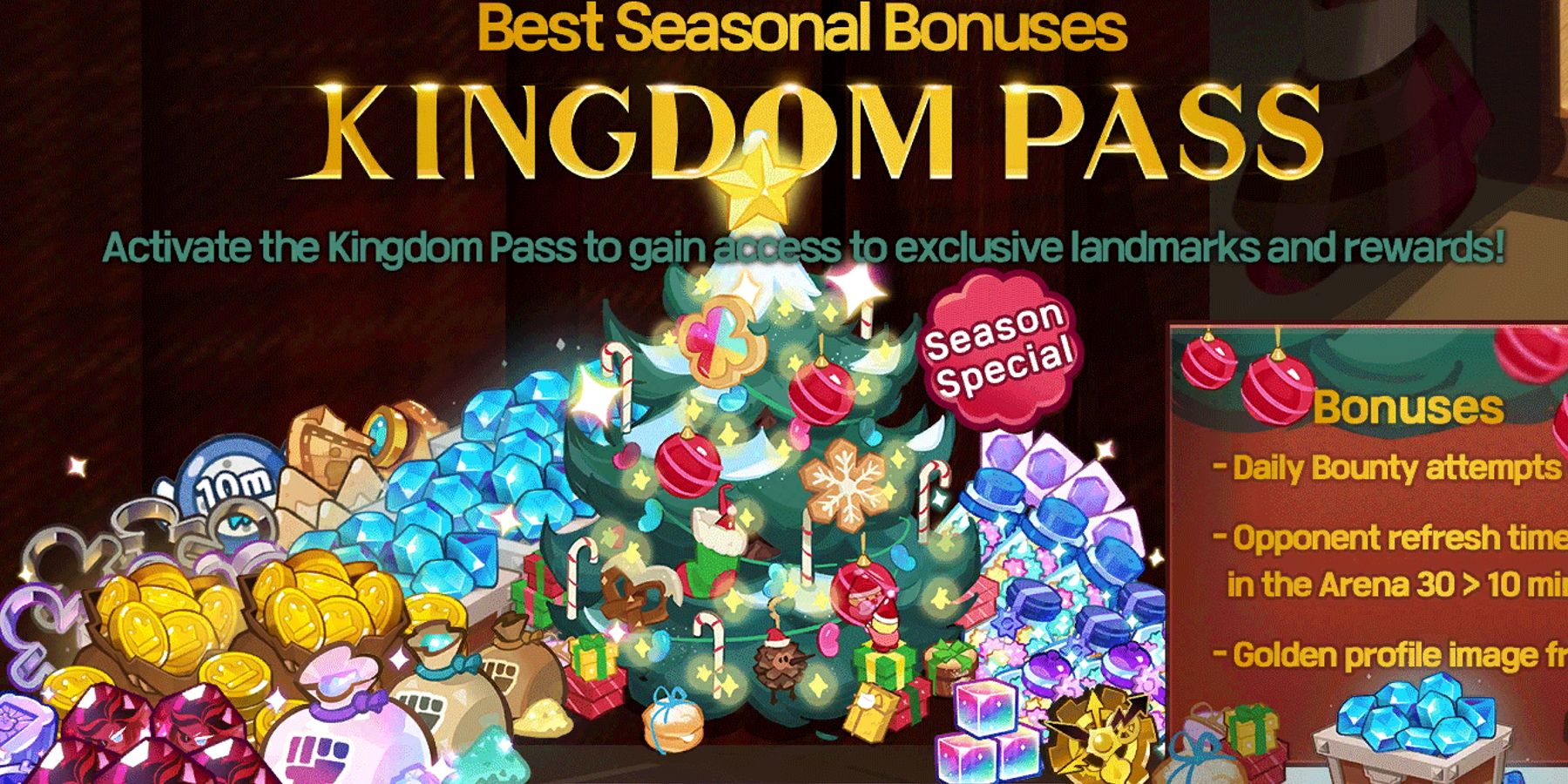 Cookie Run Kingdom December 2021 Kingdom Pass