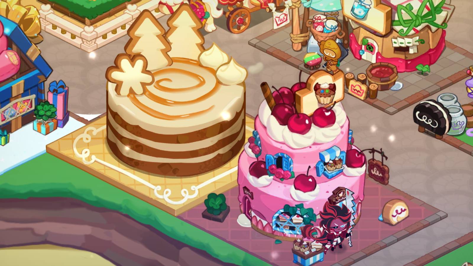 Cookie Run Kingdom Holiday Cake Overworl