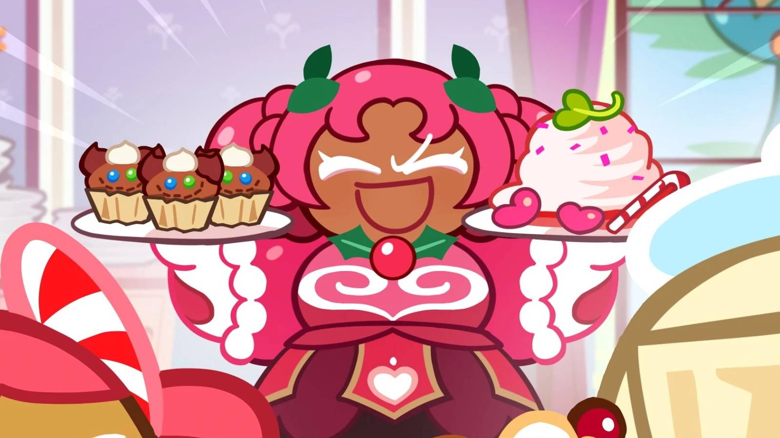 Cookie Run Kingdom Hollyberry Cookie Baking