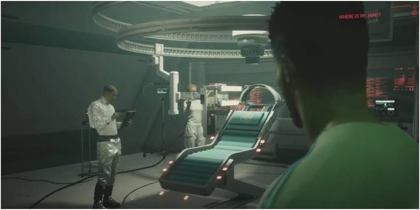 Cyberpunk 2077 Accepting The Contract And Going In To Be Put Under