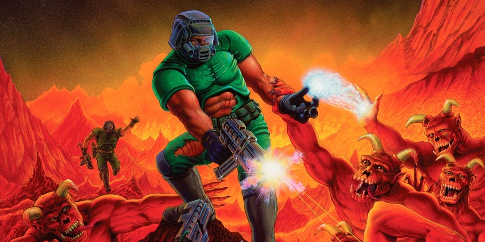 The original art of DOOM (1993)