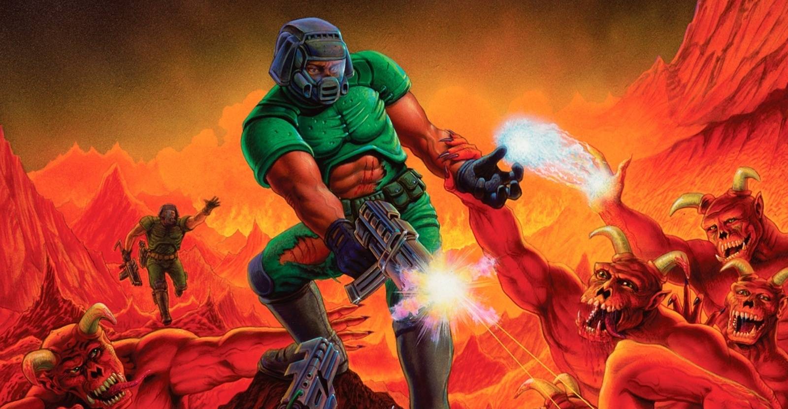 The original art of DOOM (1993)