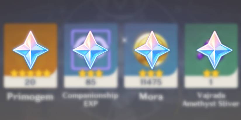 Daily commissions rewards in Genshin Impact