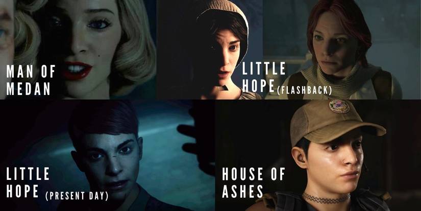 Dark Pictures Anthology Glamour Girl Reused Face Model