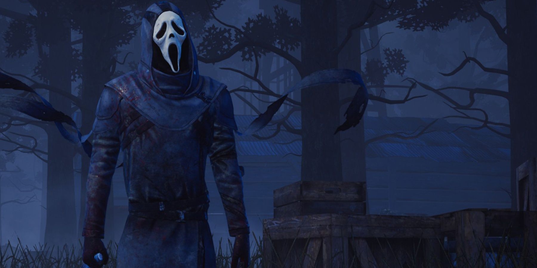 DbD Ghost Face Standing Still Cropped